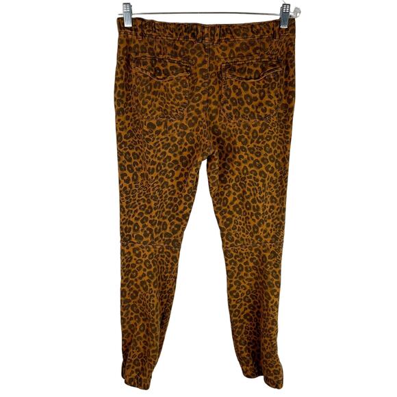 Sanctuary x Anthropologie Leopard Print Corduroy Jogger Pants Small - Picture 3 of 12